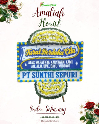 Papan Bunga Duka di Sukabumi Utara